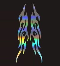 2x Flammen Spiegel Flames JDM