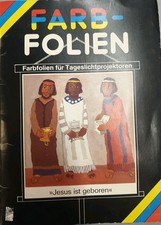 12 Farbfolien, Jesus ist