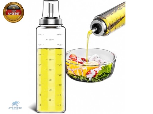 ölflasche glas mit 500ml - glas,