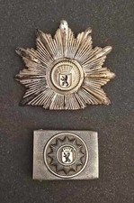 Tschakostern Mannschaften und Koppelschloss Polizei West Berlin -2-