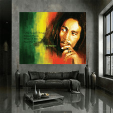Deko Bild | Bob Marley mit