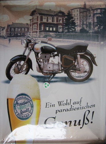 Blechschild 30x40 - cm,