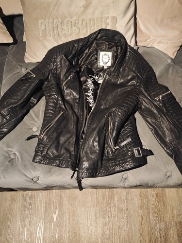 Leder jacke damen - jacke, patago