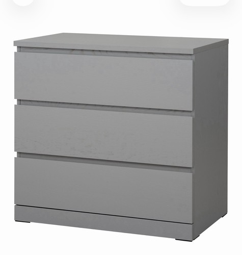 Ikea kommode grau schubladen - grau, 3
