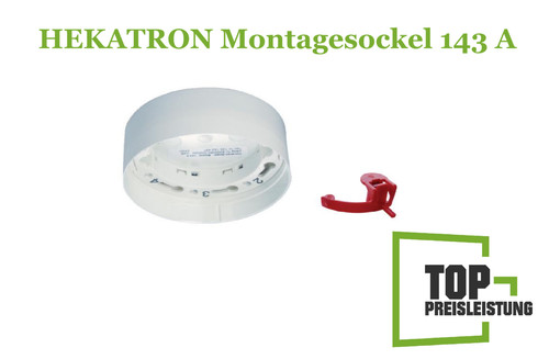 Hekatron montagesockel 143 - hekatron,