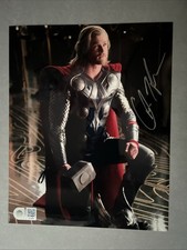 Chris Hemsworth original Autogramm Thor Marvel Avengers COA SWAU