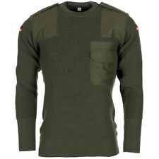 Original BW Pulli, Bundeswehr Pullover, oliv NEU
