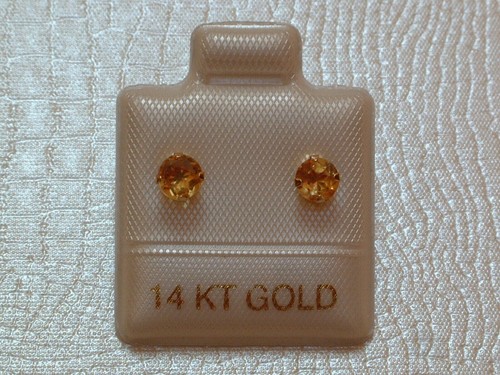 Exclusive citrin ohrstecker - exclusive,