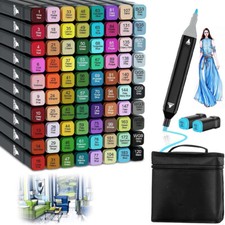 100 Farben Marker Stifte Set