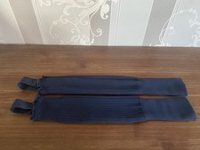 Kinder Stulpen Stutzen Fußballstutzen Kniestrümpfe Blau 48 cm ungedehnt