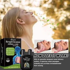 Nasal Inhaler Essential Oil Energy Stick Double Hole Natural Inhaler Nasal T0N7