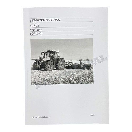 Fendt 818 820 vario - vario, traktor