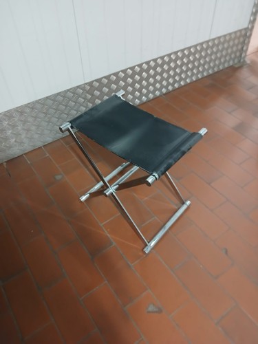 Joop hocker verchromter - joop, hocker,