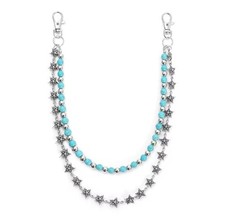 Geldbörse Kette Chrom Goth