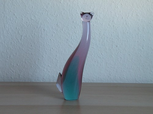 Murano katze glas figur - katze,