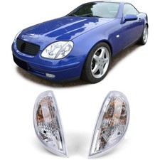 Klarglas Blinker Set mit Leuchtmittel für Mercedes SLK R170 1996-2004