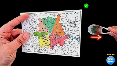 Postcode map london - postcode,