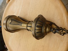 Kronleuchter -Jugendstillampe- Lampenteile- Ersatzteile- Bastler - Messing -Nr.D