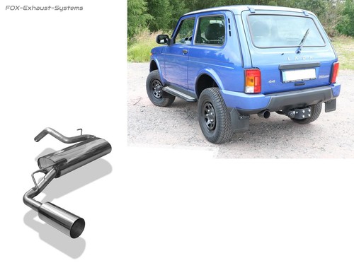 Edelstahl sportauspuff lada - sportauspuff,
