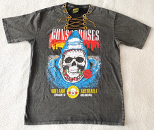 GUNS N ROSES Shirt ADELAIDE AUSTRALIA 2017 Unisex grau Gr. M/L  Rock Band Heavy