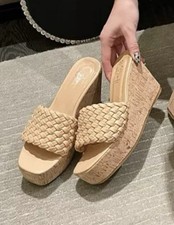 Clogs Wedge 36 Sandaletten