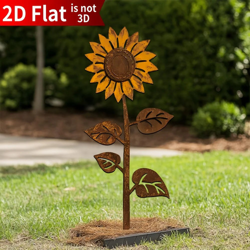 Metall sonnenblume - metall,