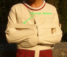 Zwangsjacke KB-8118-R (2./3. GENERATION) EXTRA LOOP bound edition straitjacket