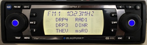 Retro blaupunkt travelpilot - blaupunkt,