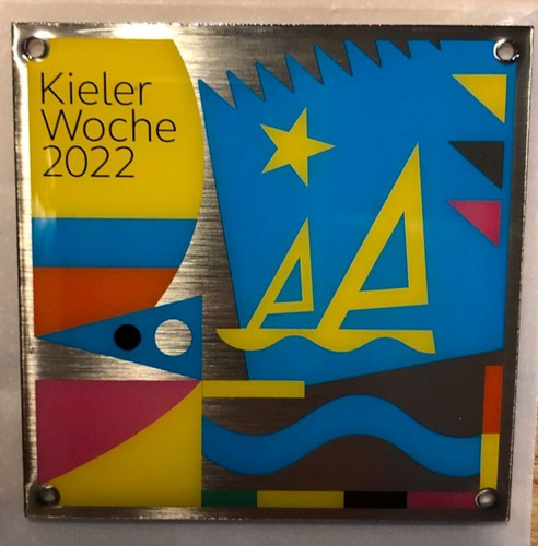 Kieler woche plakette - kieler, 2022