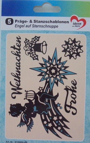 Stanzschablone engel - stanzschablone, "engel