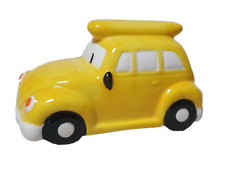 Spardose Sparbüchse Sparauto Führerschein Auto gelb schwarz Urlaubskasse