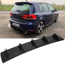 31" Heckdiffusor Lippe Stoßstange Heckspoiler schwarz Für VW Golf 6 GTI / GTD