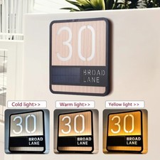 Solar LED Personalisierte