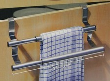 Doppel-Tür-Handtuchstange 25 bis 40 cm Handtuchstange Geschirrtuchstange