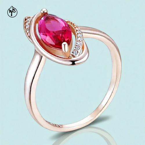 Ring vergoldet rosegold gold - ring,