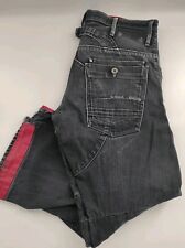 G-Star Jeans Herren W32 L30 5620 Worker Pants RIP Distressed Loose Fit Grau D6