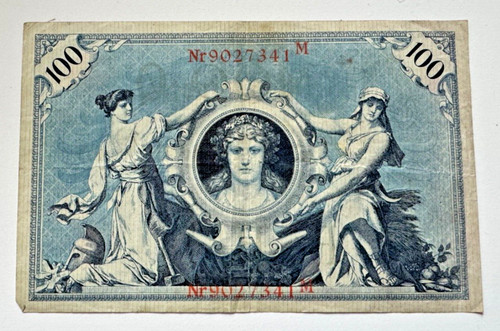 Reichsbanknote 100 mark - 100,