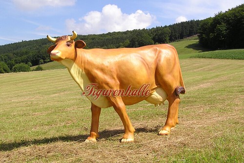 Kuh kult figur - kuh, braun