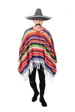 MEXIKANISCHES KOSTÜM PONCHO
