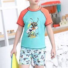 Kinder Jungen Rash Guard Sports Badeanzug Surfing Bademode Quick Dry Beachwear