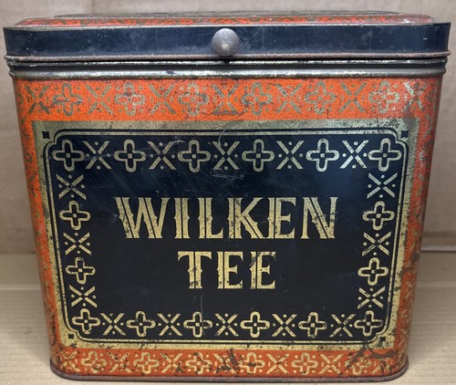 Alte wilken tee blechdose - -,