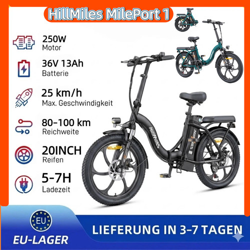 Hillmiles bike zoll - 20,