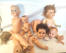 Lot Masse Celluloid Puppe Ersatzteil Puppendoktor Armand Marseille K & K & R