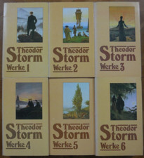 Theodor Storm Werke in sechs Bänden (6 Bände)