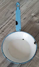 Puppenstube Pfanne blau