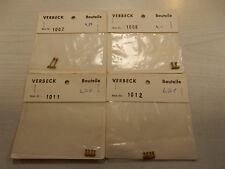 Verbeck Bauteile,verschiedene Baunummern,siehe Beschreibung,OVP