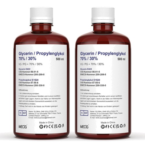 Glycerin propylenglykol vg - glycerin, 70%