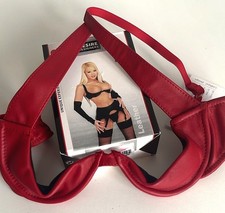 BH Hebe Dessous roter Leder