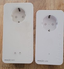Devolo Magic 2 WiFi Powerline Mesh 2400 Mbps WLAN Verstärker -- 2x Adapter