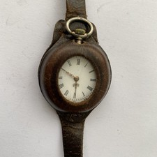 1.WK Seltene Soldaten Armbanduhr Flieger  1WW1